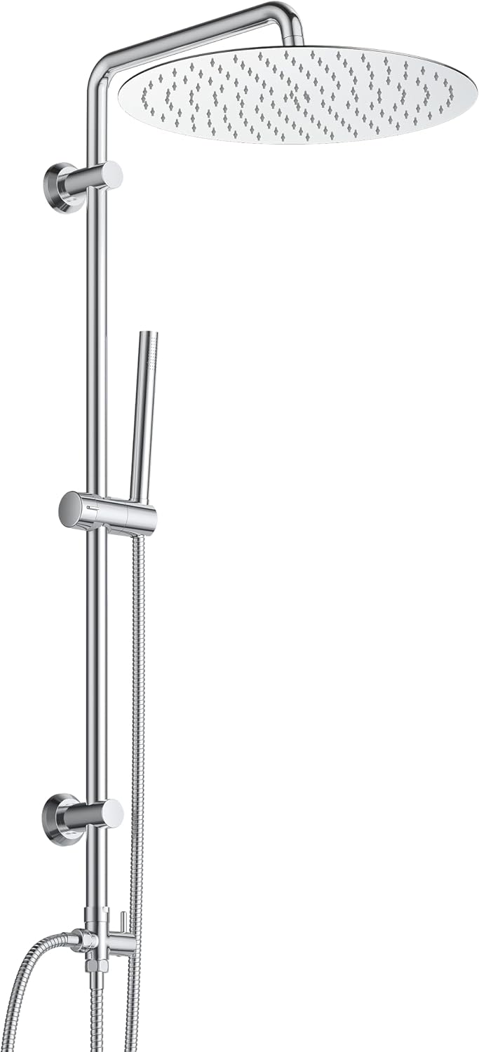 Detalle de Görbach Colonna Doccia Acciaio Inox 92 cm