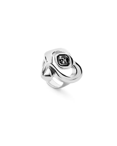 Detalle 2 de Anillo UNO de 50 - Ser Expresiva, Plata 925, Negro, Talla 12