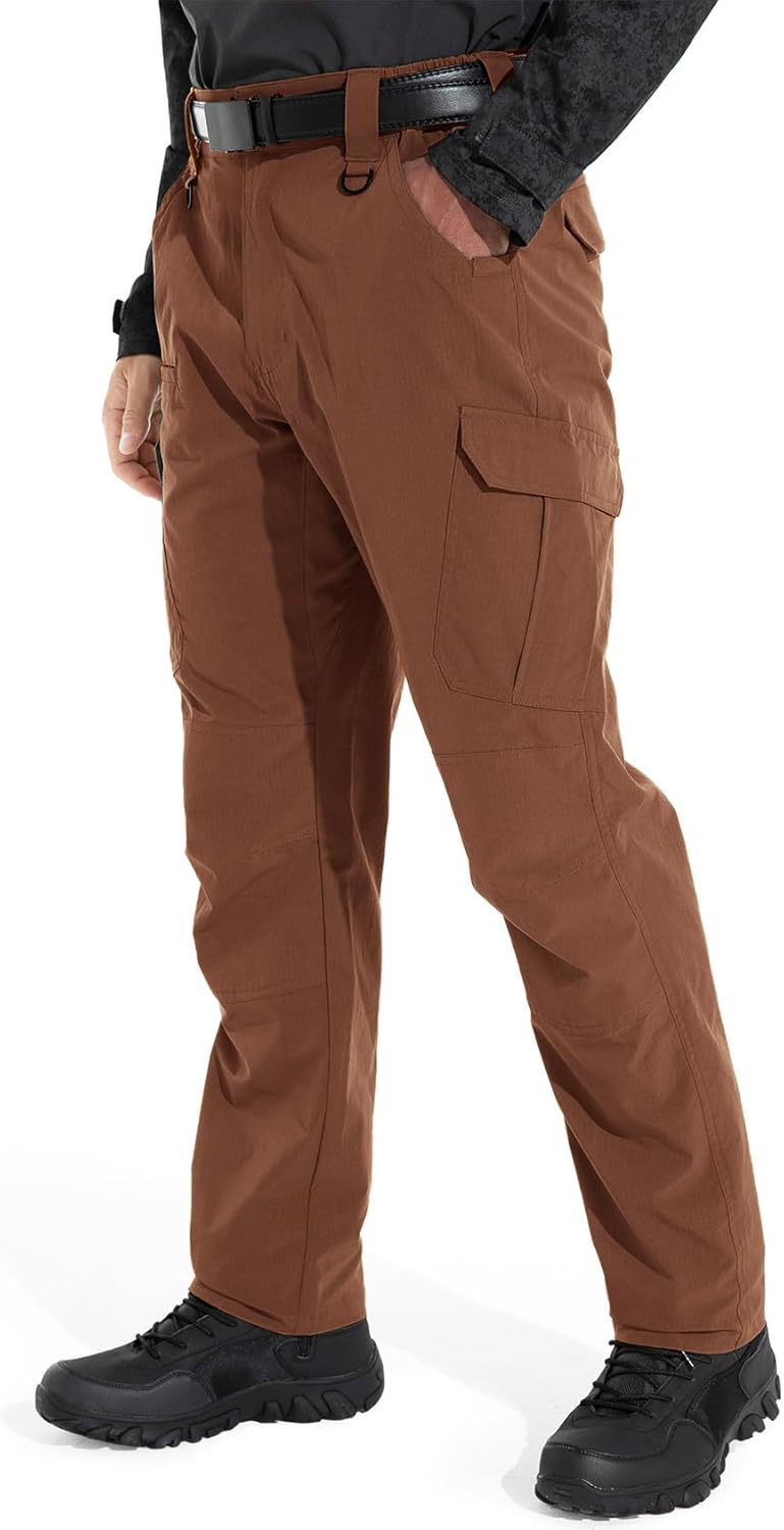 Thumbnail 6 de KFUBUO Men's Lightweight Ripstop Tactical Cargo Pants