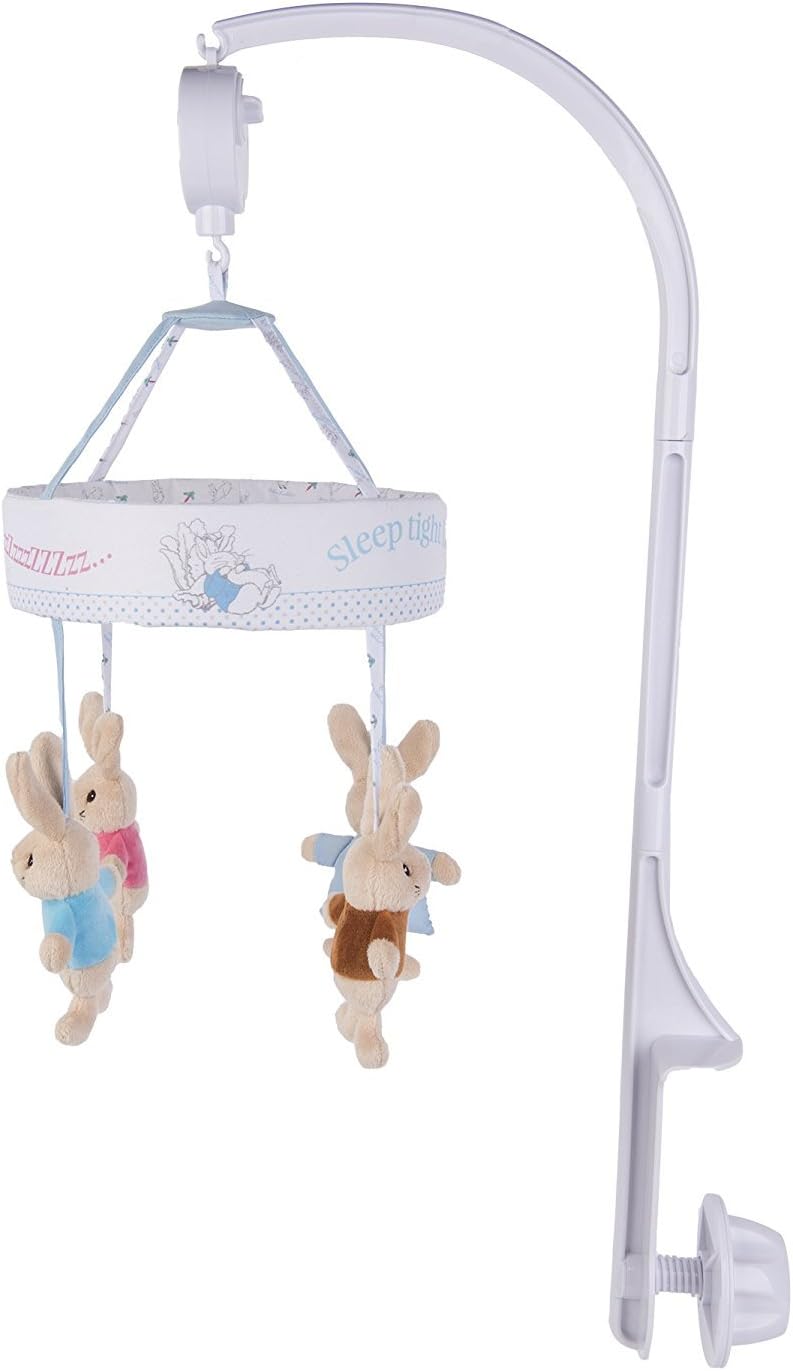 Thumbnail 1 de Rainbow Designs Peter Rabbit Musical Cot Mobile for Baby Crib