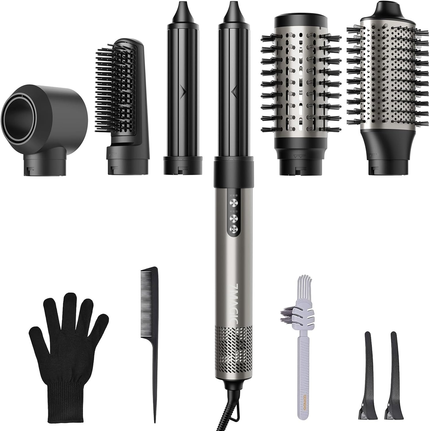 Detalle de 6‑in‑1 Airstyler Profi Warmluftbürste 110000 U/Min 💇♀