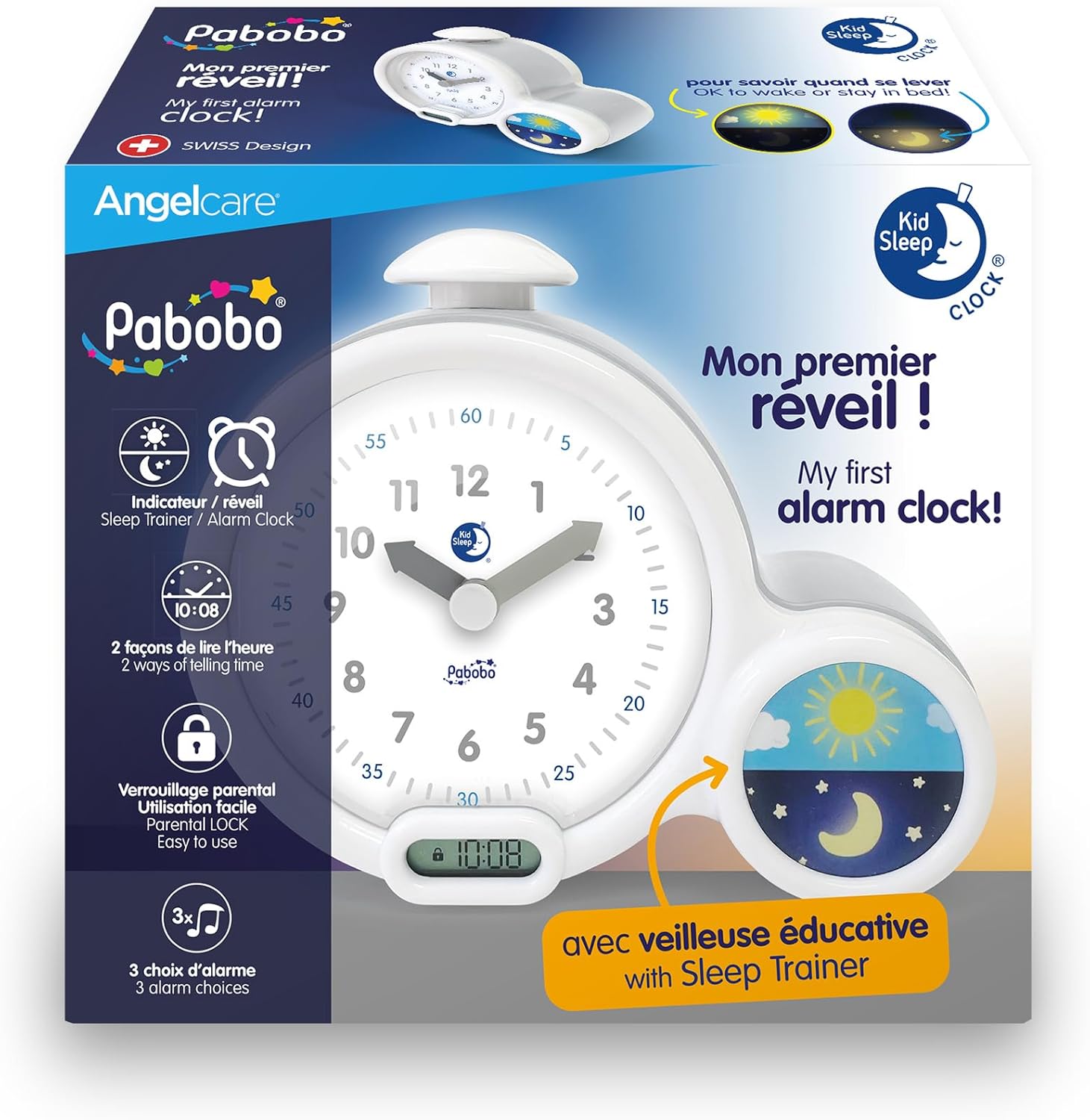 Thumbnail 6 de Claessens' Kid KS0011 Mon premier réveil Kid Sleep Clock rose