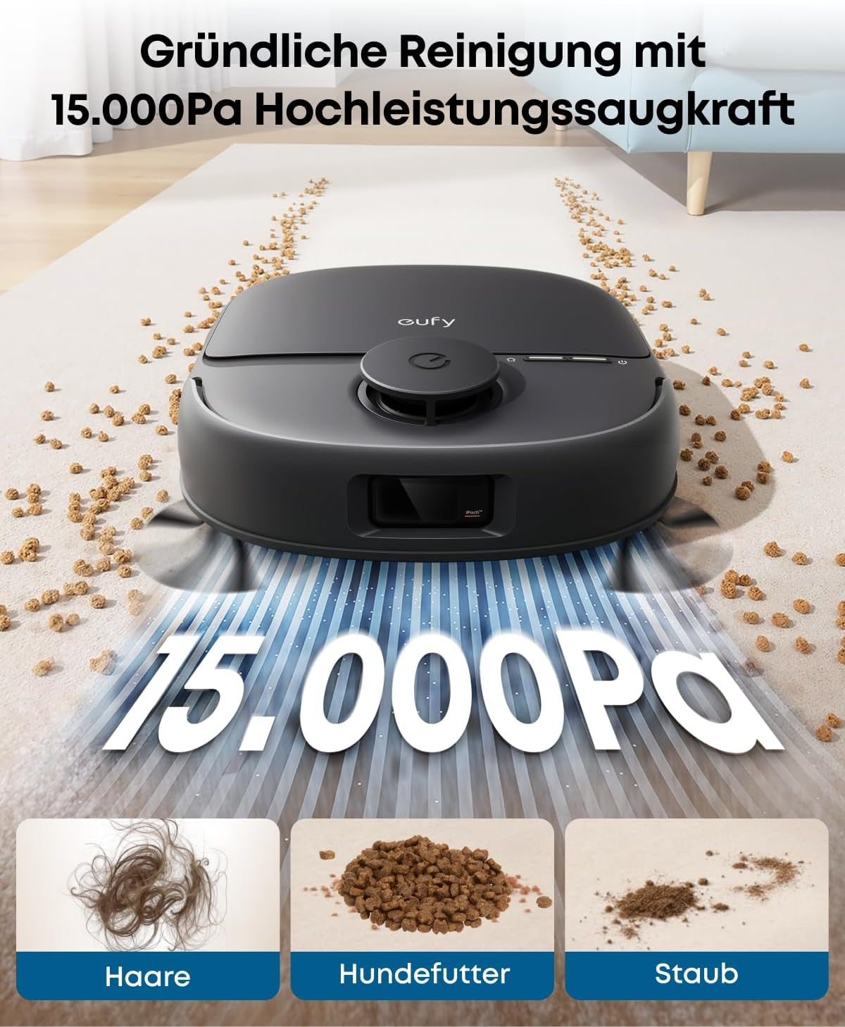Thumbnail 3 de eufy Saugroboter C28 mit Wischfunktion