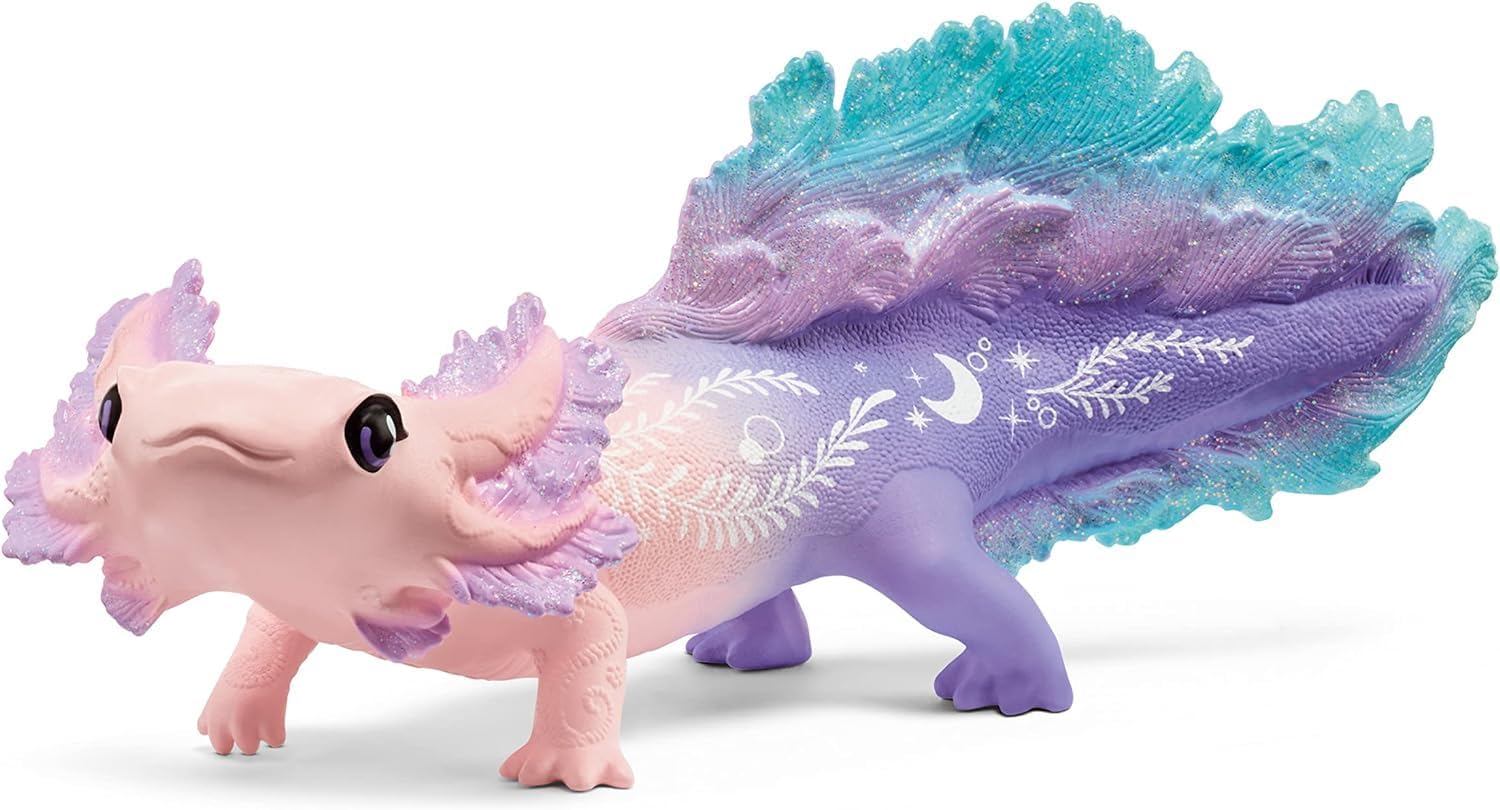 Detalle 2 de Schleich BAYALA Axolotl Maman et Bébés 42628 🐟