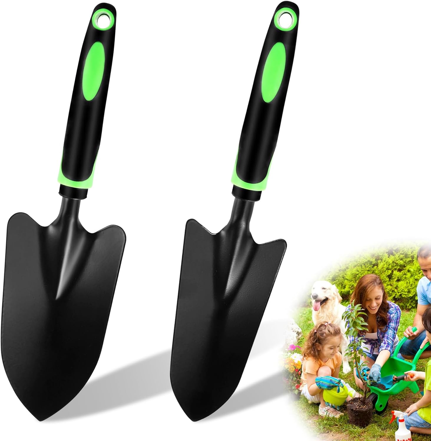 AKINSTER Gartenschaufel Klein 2 Stück