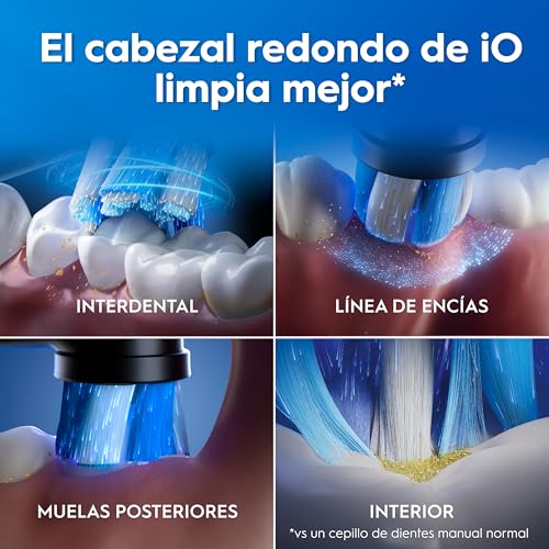 Thumbnail 15 de Oral-B iO 2 Cepillos de Dientes Eléctricos Negro y Rosa (Pack de 2)