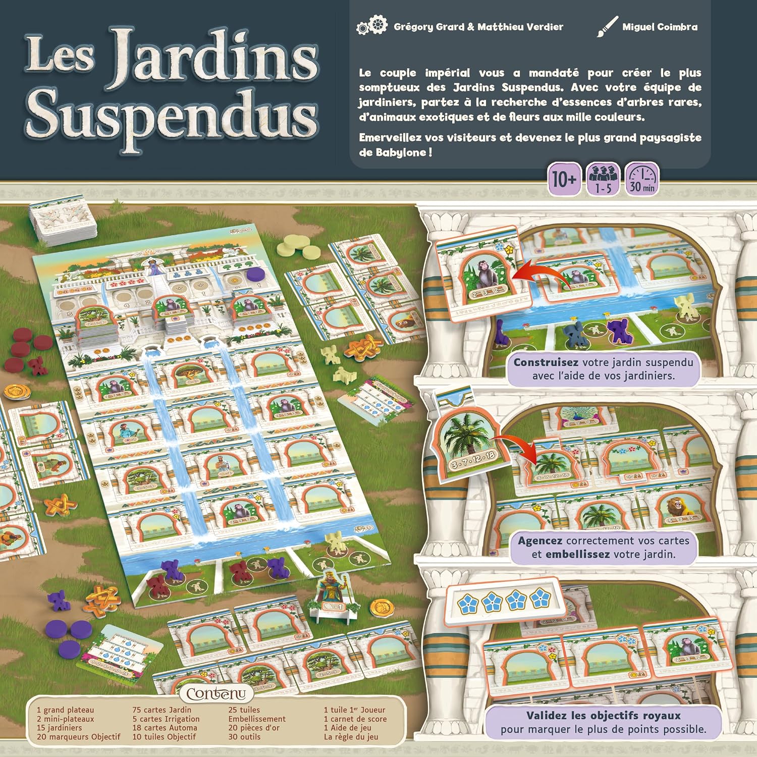 Thumbnail 2 de Gigamic - Les Jardins Suspendus : un jeu de stratégie familial pour toute la famille