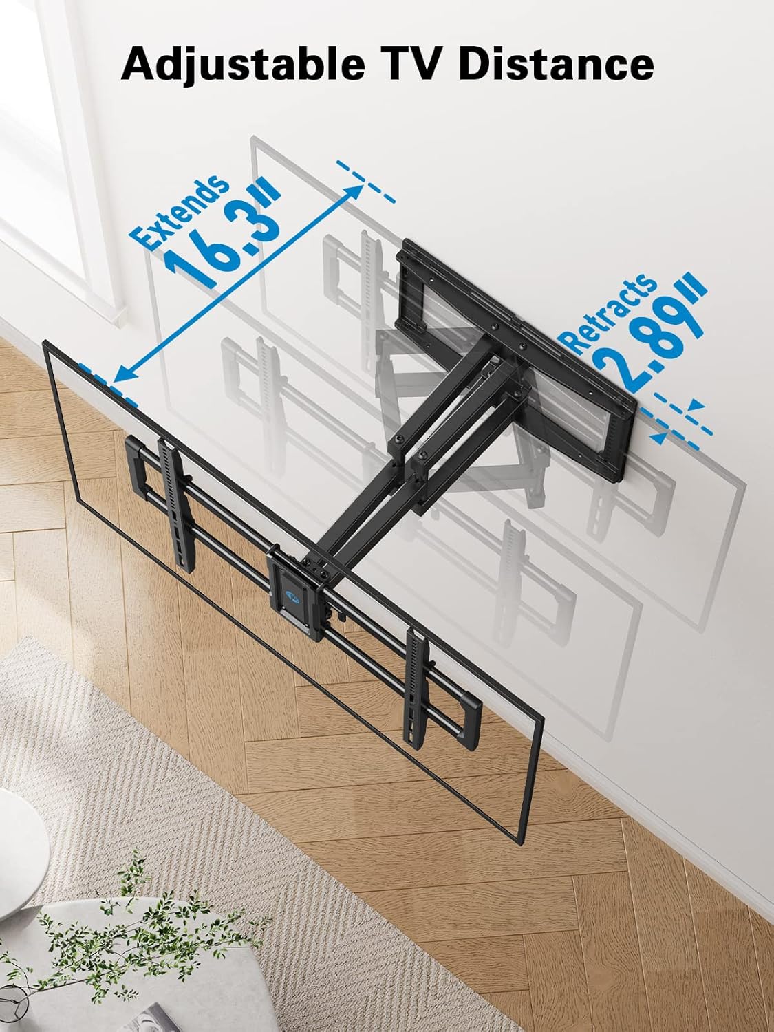 Thumbnail 3 de Pipishell Full Motion TV Mount 110 lbs