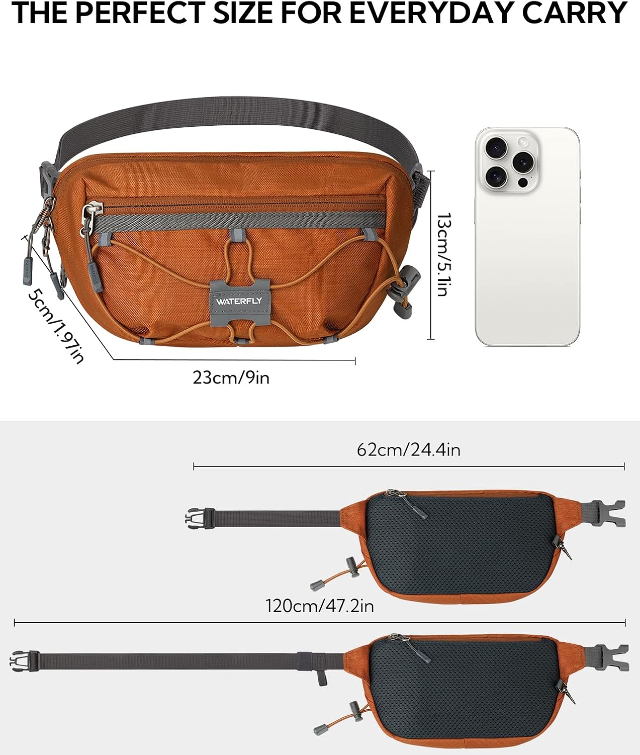Thumbnail 2 de WATERFLY Bauchtasche Gürteltasche – kompakt, sicher und vielseitig für Outdoor & Alltag