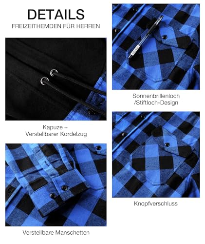 Thumbnail 3 de SwissWell chemise homme carreaux flanelle ⚙
