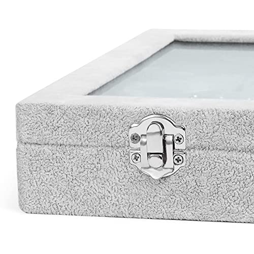 Thumbnail 7 de BIENSER Earrings Organiser: 40-Pair Glass-Lid Storage Box