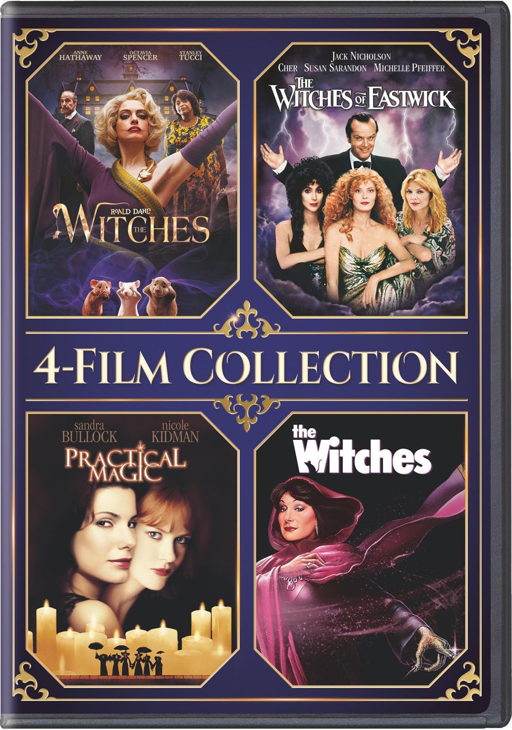 Detalle de Warner Home Video 883929838394 Witches 4-Film Collection DVD