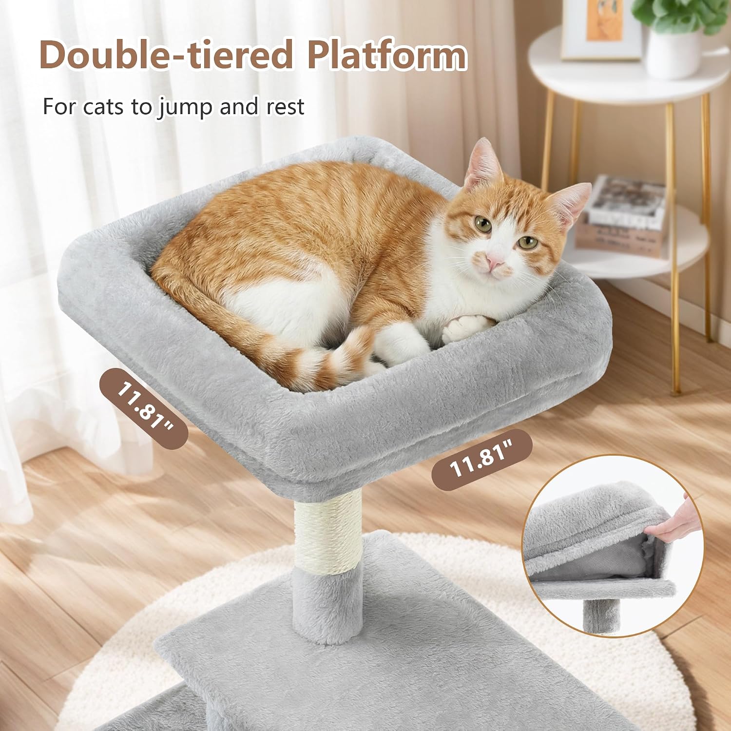 Detalle de Gitelsnour Cat Tree GCT005SW