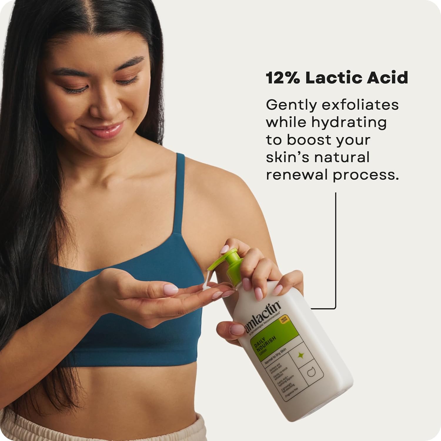 Detalle 2 de AmLactin Daily Moisturizing Lotion 12% AHA