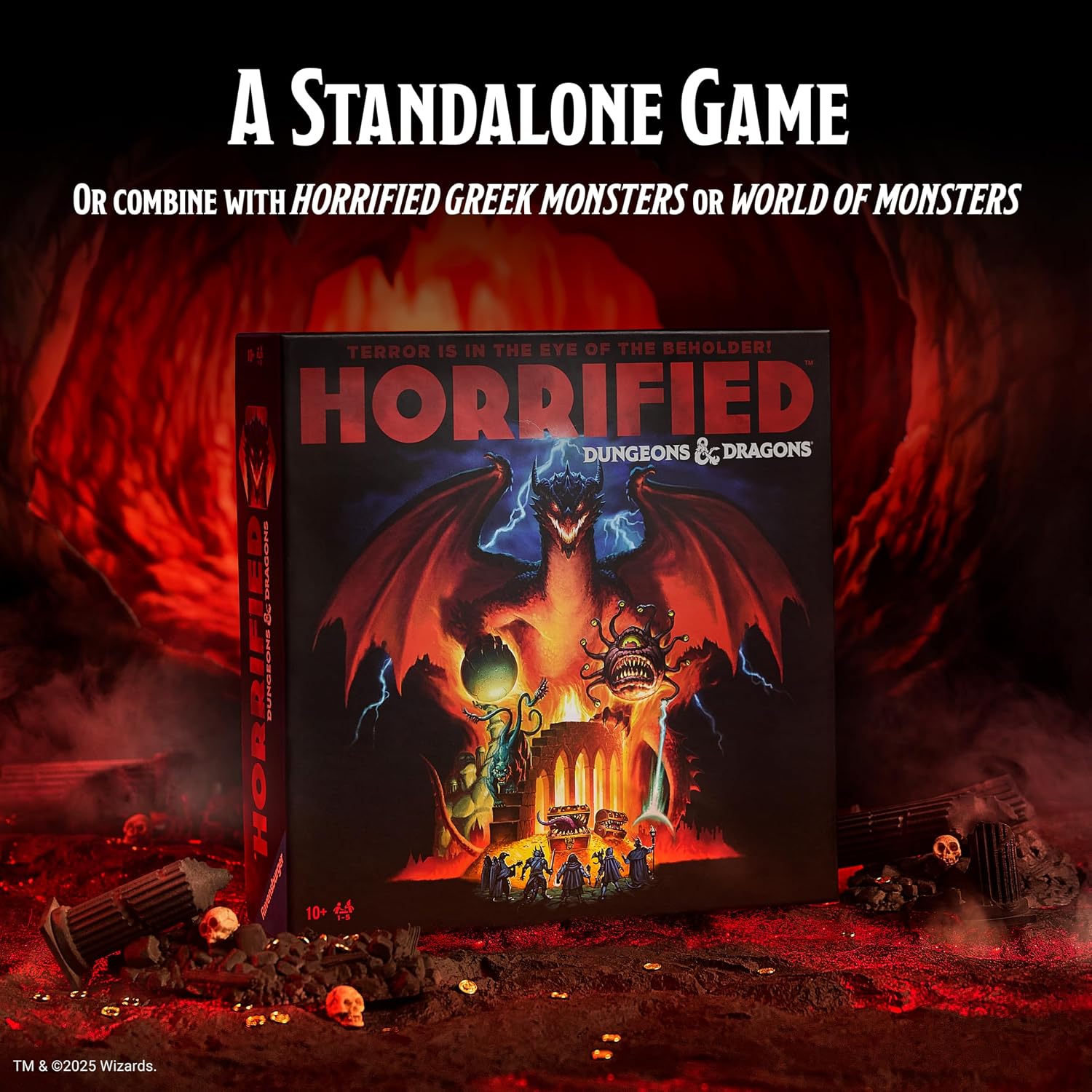 Thumbnail 1 de Ravensburger Horrified Games – Dungeons & Dragons: A Cooperative Strategy Board Game