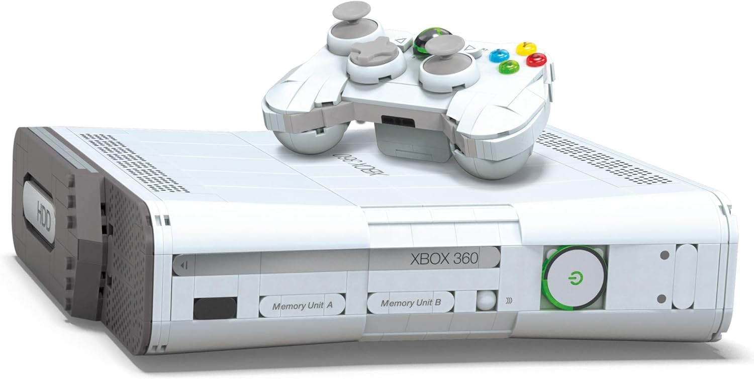 Thumbnail 3 de MEGA Microsoft Collectible Xbox 360 Building Set – 1342 Pieces with LED Lights