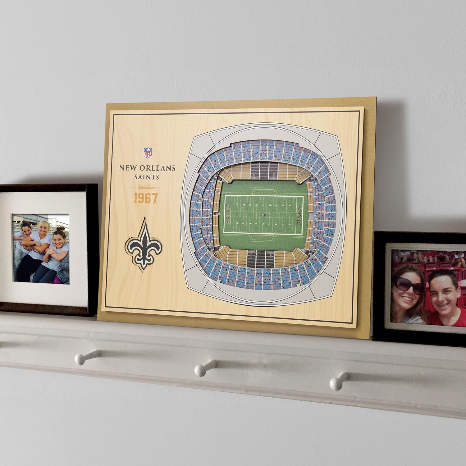 Thumbnail 1 de YouTheFan 5-Layer NFL Stadium Wall Art 🖼