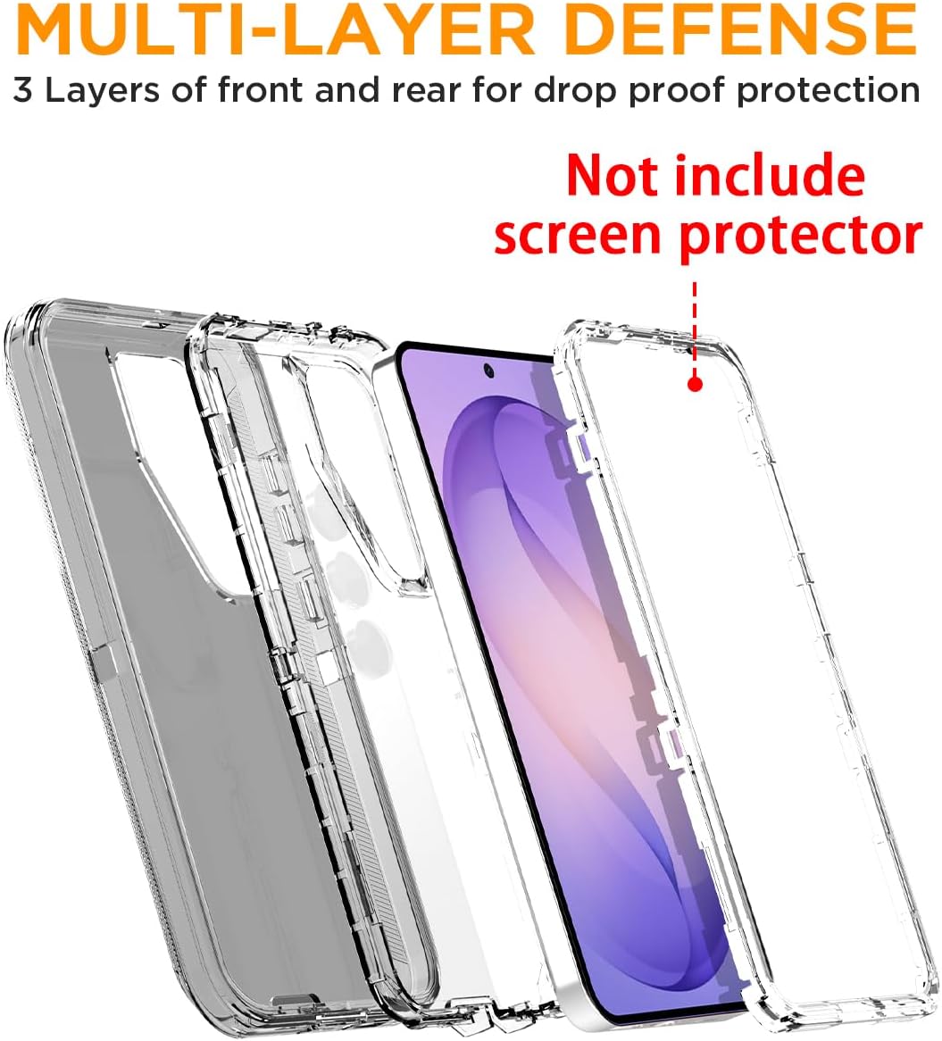 Detalle de AICase Clear Phone Case for Samsung Galaxy S26 Plus