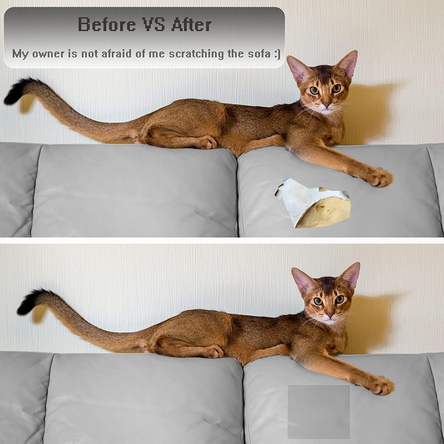 Thumbnail 5 de YAFLC Kunstleder selbstklebend Mittelbeige (21 x 28 cm) – Leder-Patch Reparaturset für Sofa, Autositz & Co.