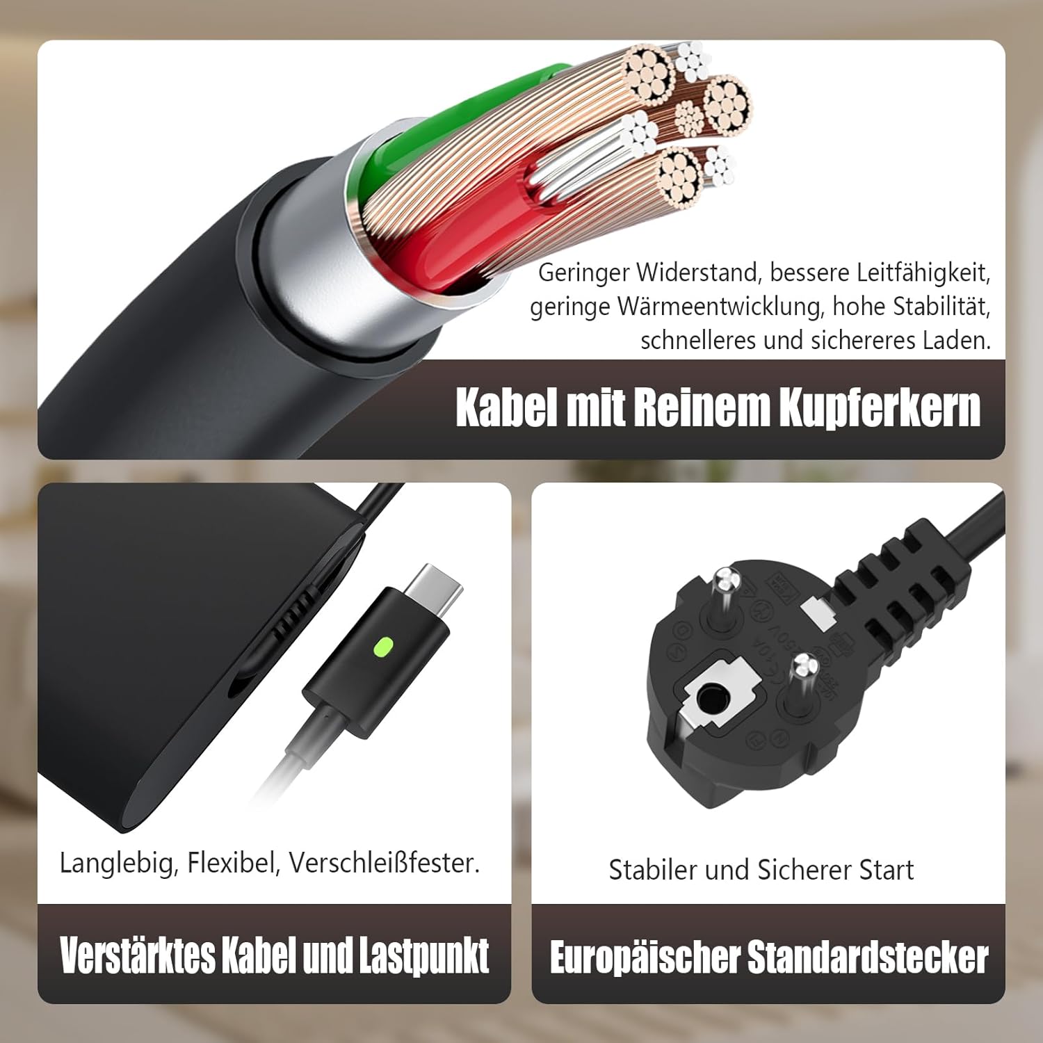 Thumbnail 5 de 65W USB C Netzteil Dell Kompatibel