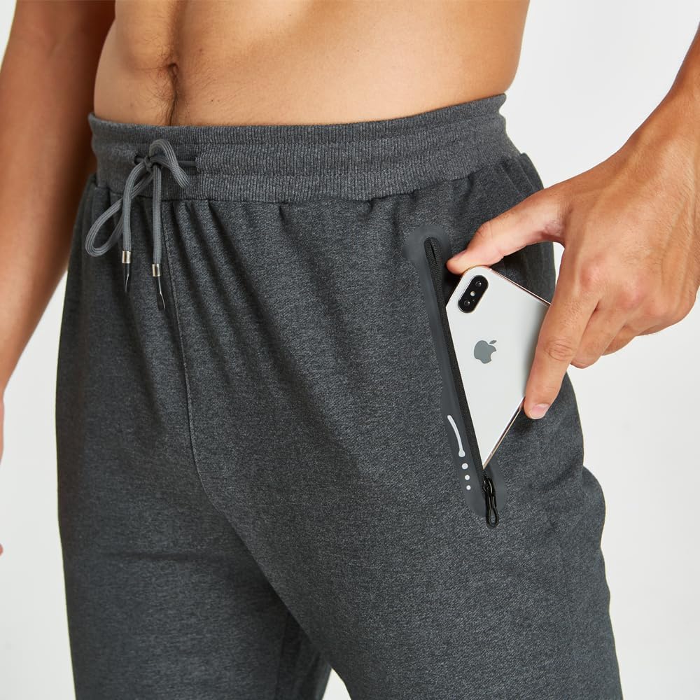 Thumbnail 2 de ZOXOZ Men's Fleece Sherpa Lined Joggers – Warm Winter Thermal Trousers with Zipped Pockets