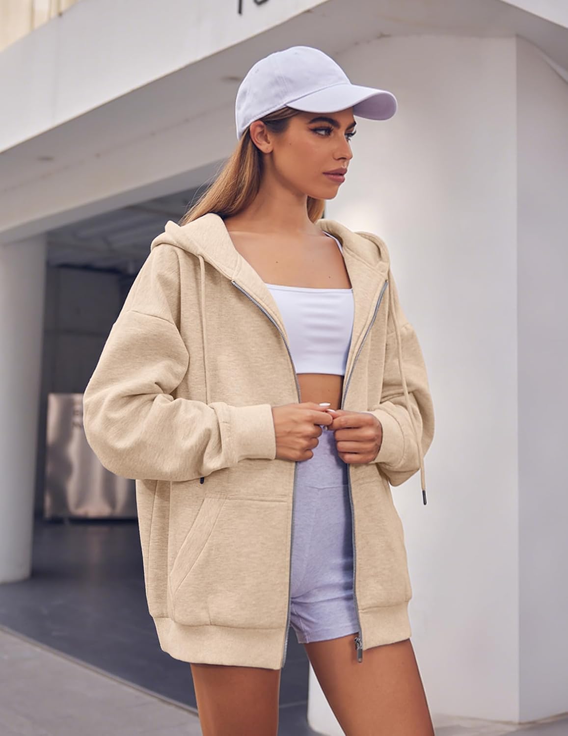 Thumbnail 1 de Zeagoo Hoodies Zip Up Oversized Hoodie 2025