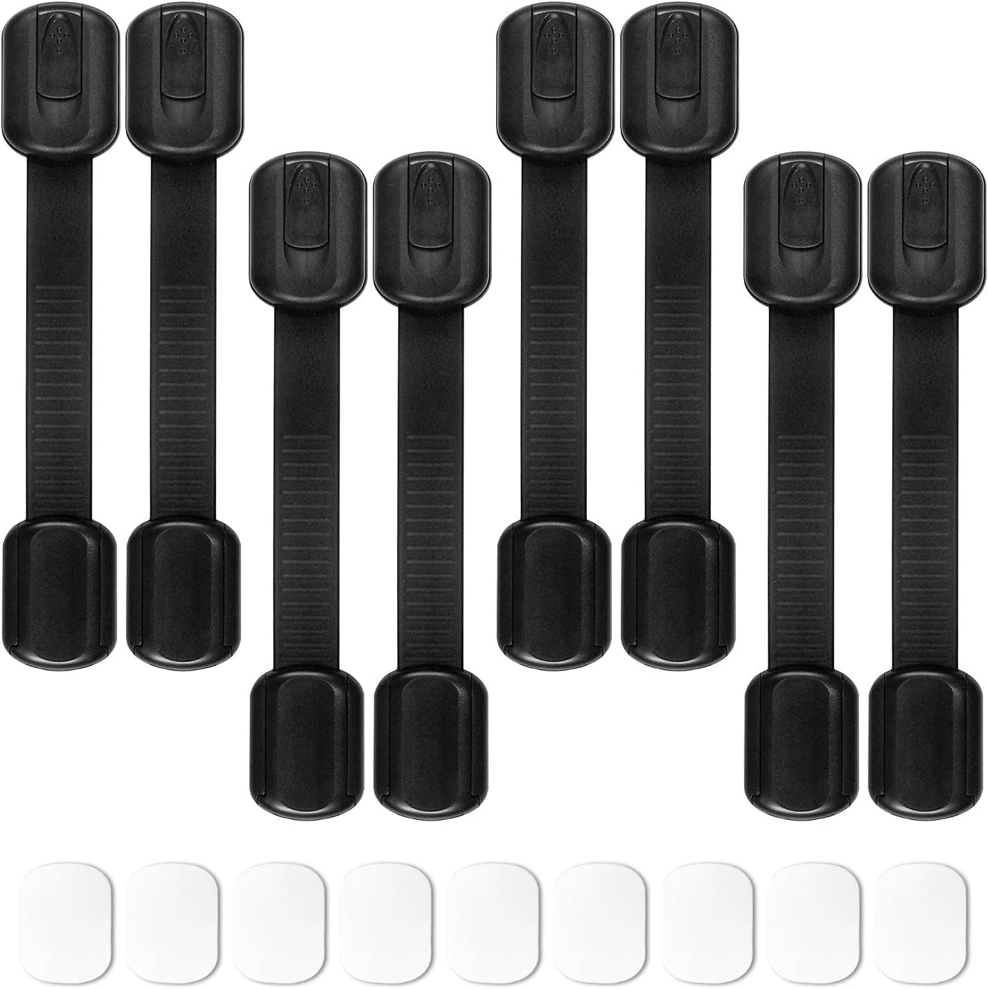 Detalle de SACONELL 8 Pack Child Safety Locks 20cm