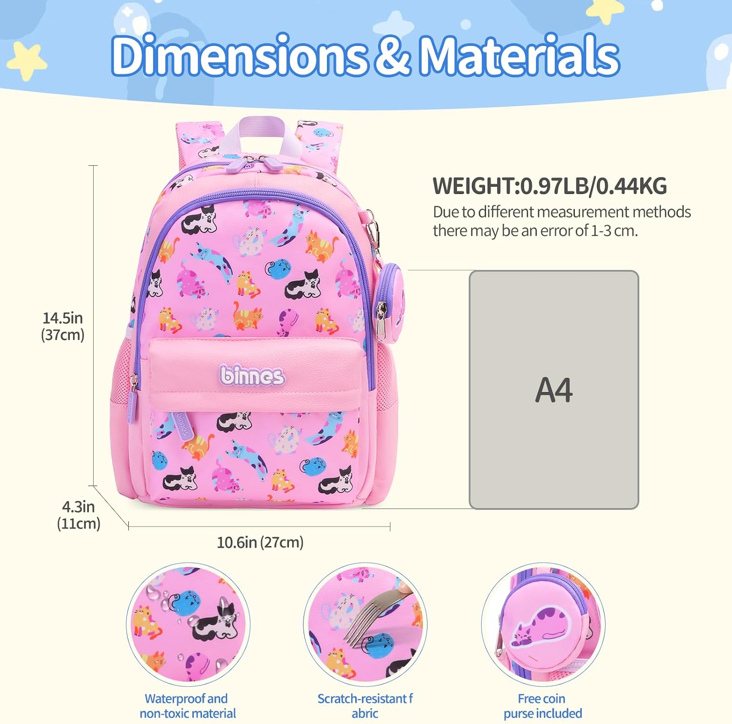 Thumbnail 1 de Sun Eight Kids Backpack 27 x 11 x 37 cm
