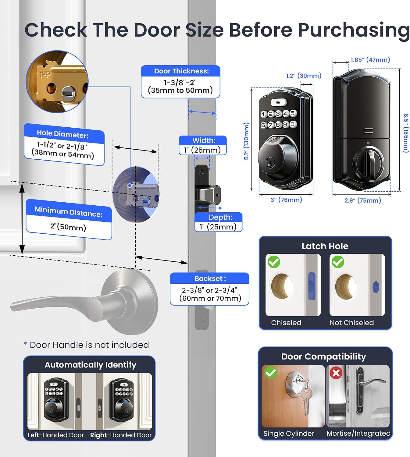 Detalle de Veise Smart Lock VE012W