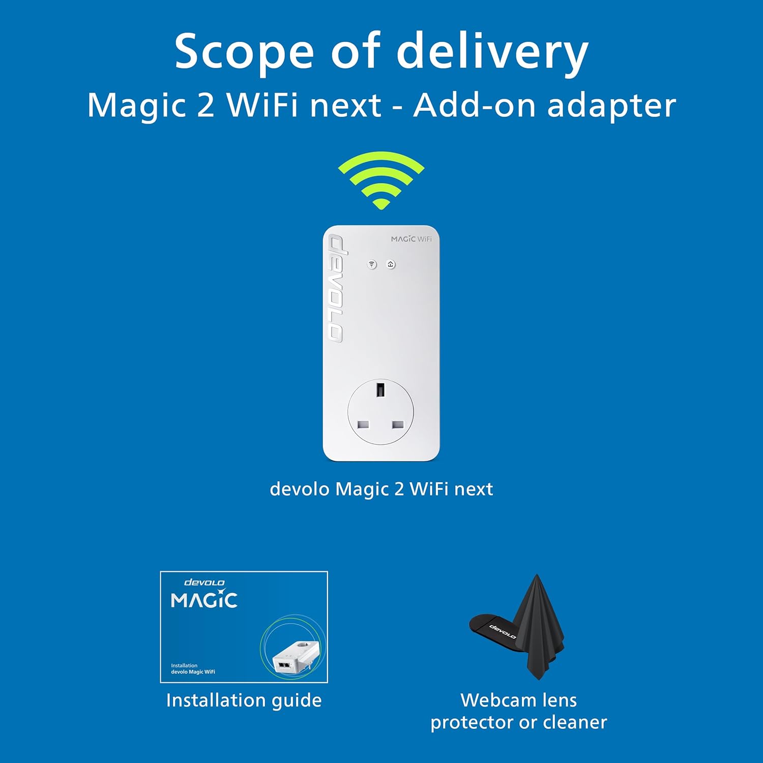 Thumbnail 6 de devolo Magic 2–2400 Mesh Wi-Fi 5 Next add-on adapter for Magic Powerline networks