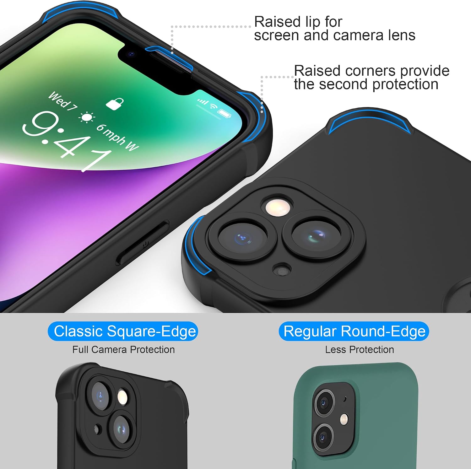 Thumbnail 2 de iPhone 14 case 6.1 inch, 360° shockproof