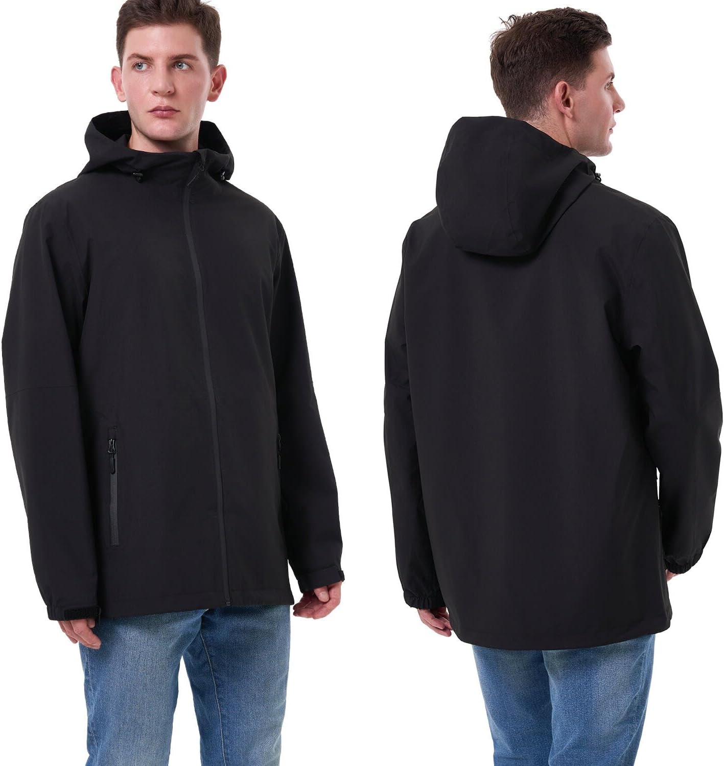 Thumbnail 1 de PYALT Regenjacke Herren – Wasserdicht, atmungsaktiv und leicht geeignet für Alltag & Outdoor