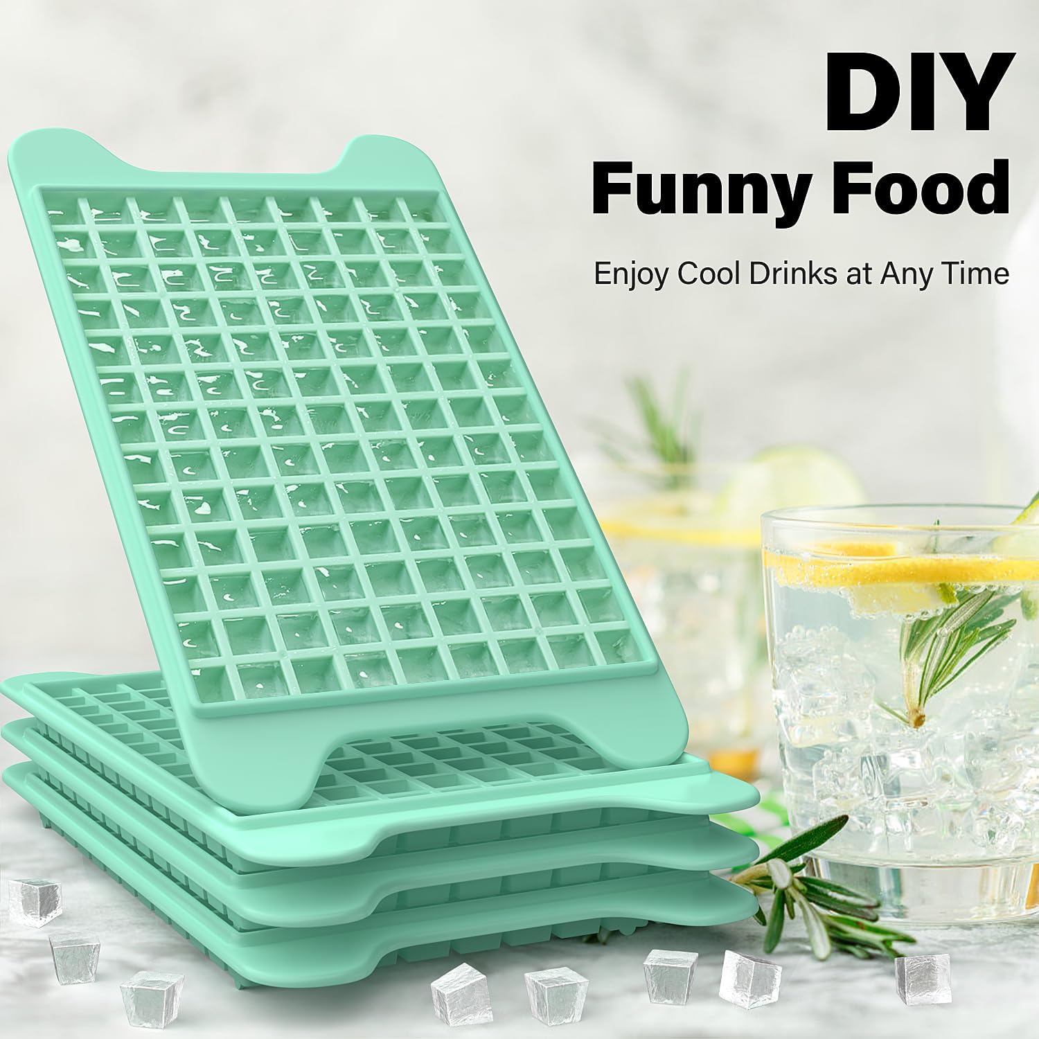Detalle 2 de FDDBI Mini Ice Cube Tray 135pcs