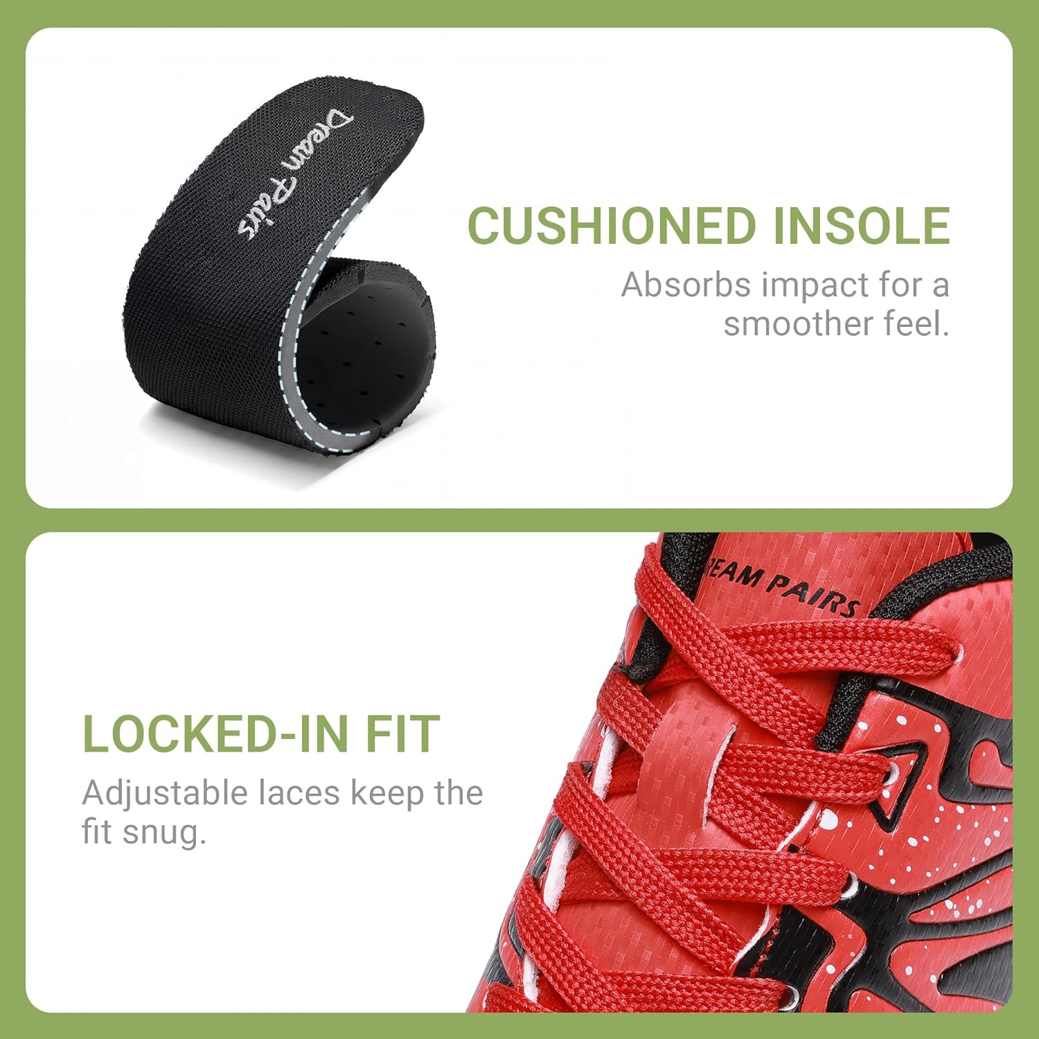 Thumbnail 6 de DREAM PAIRS Youth Firm Ground Soccer Cleats (Boys & Girls) for Outdoor Training