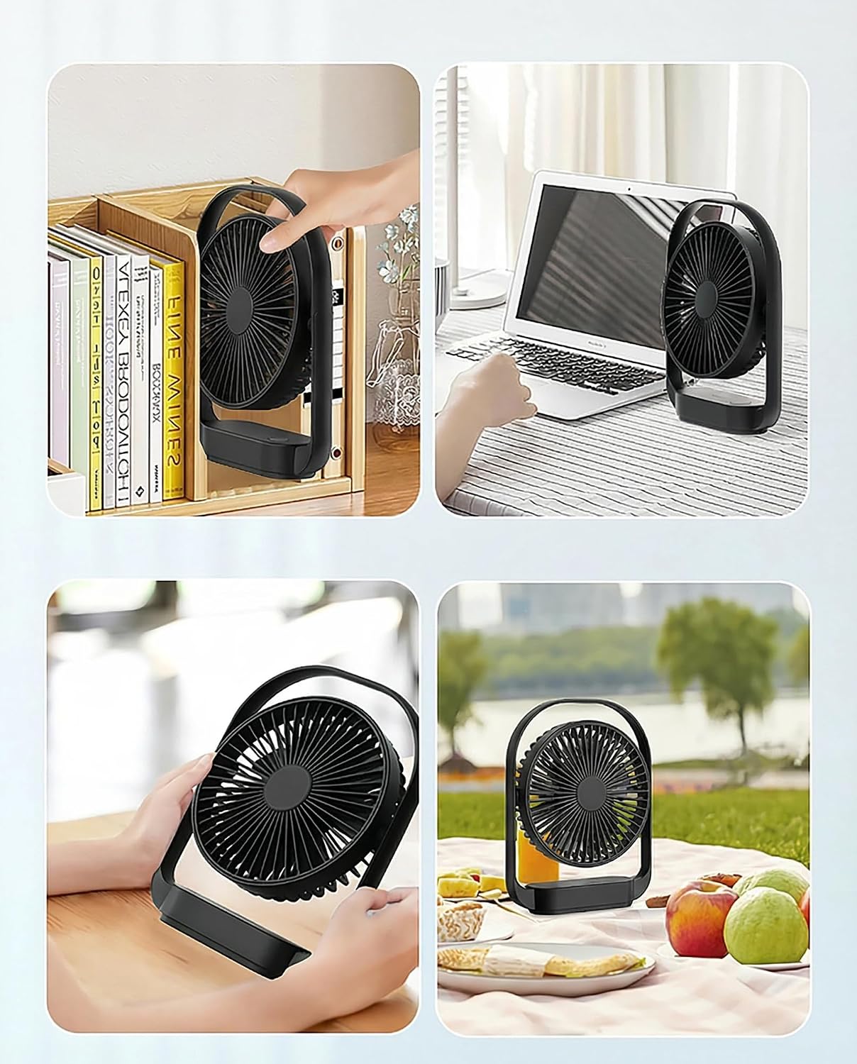 Thumbnail 4 de GIIKNEW Portable Fan with 4000mAh Battery