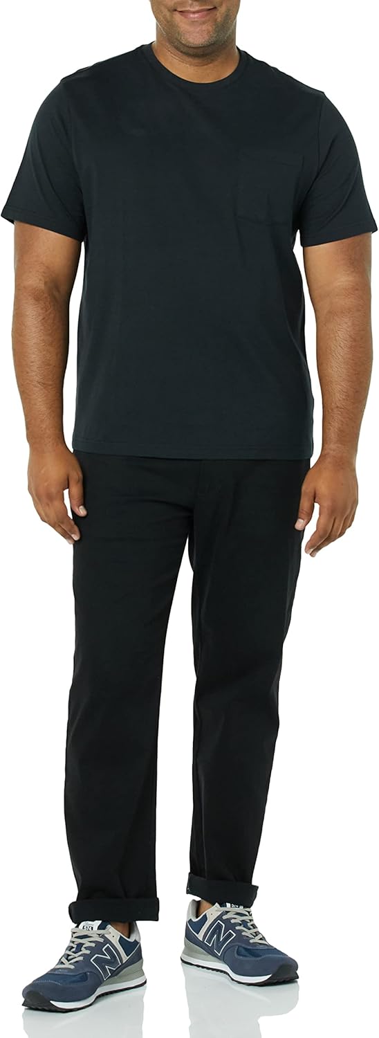 Thumbnail 3 de Amazon Essentials Uomo T-Shirt Girocollo con Tasca a Maniche: Comfort daily e stile semplice