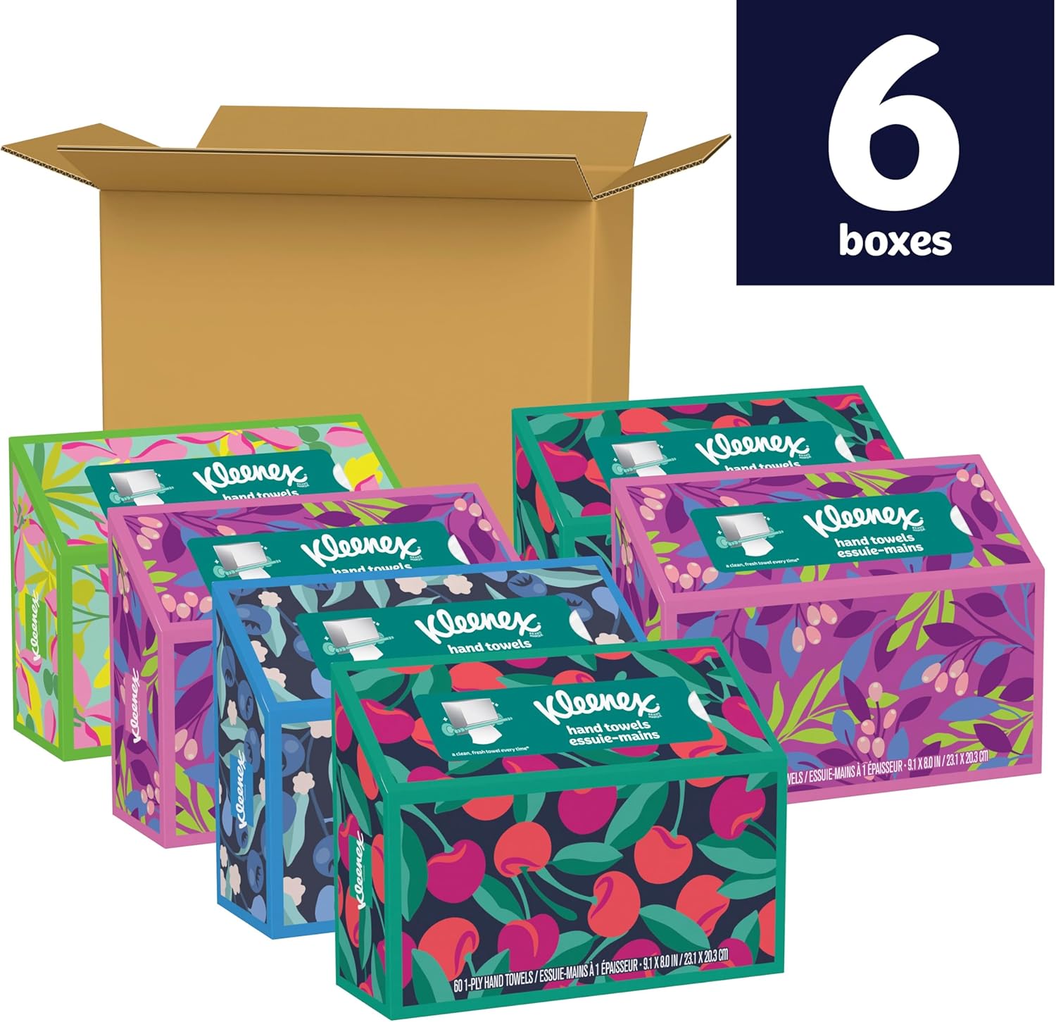 Detalle 2 de Kleenex Disposable Hand Towels 360 count 🧻