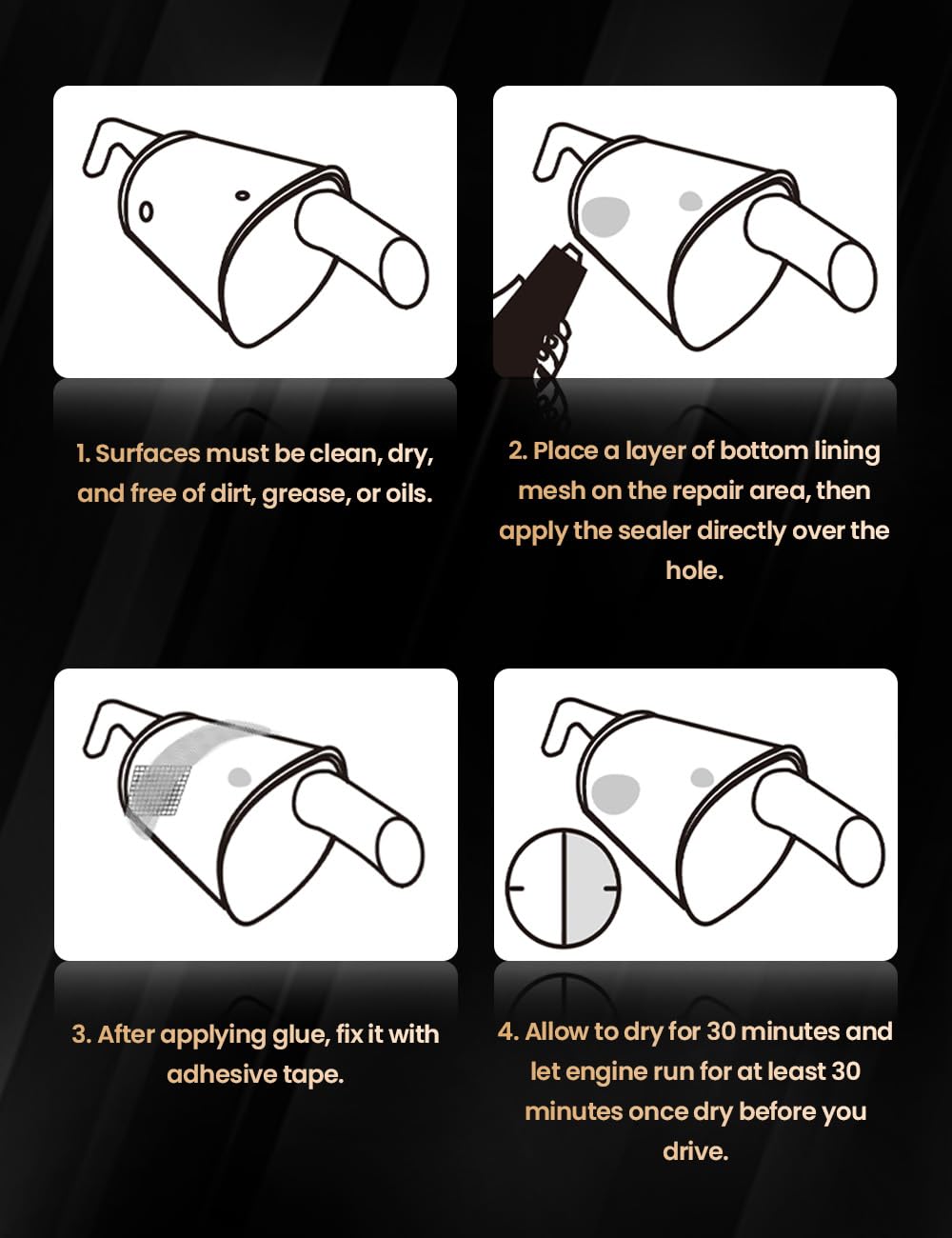 Thumbnail 5 de Visbella 150g Exhaust System Sealant