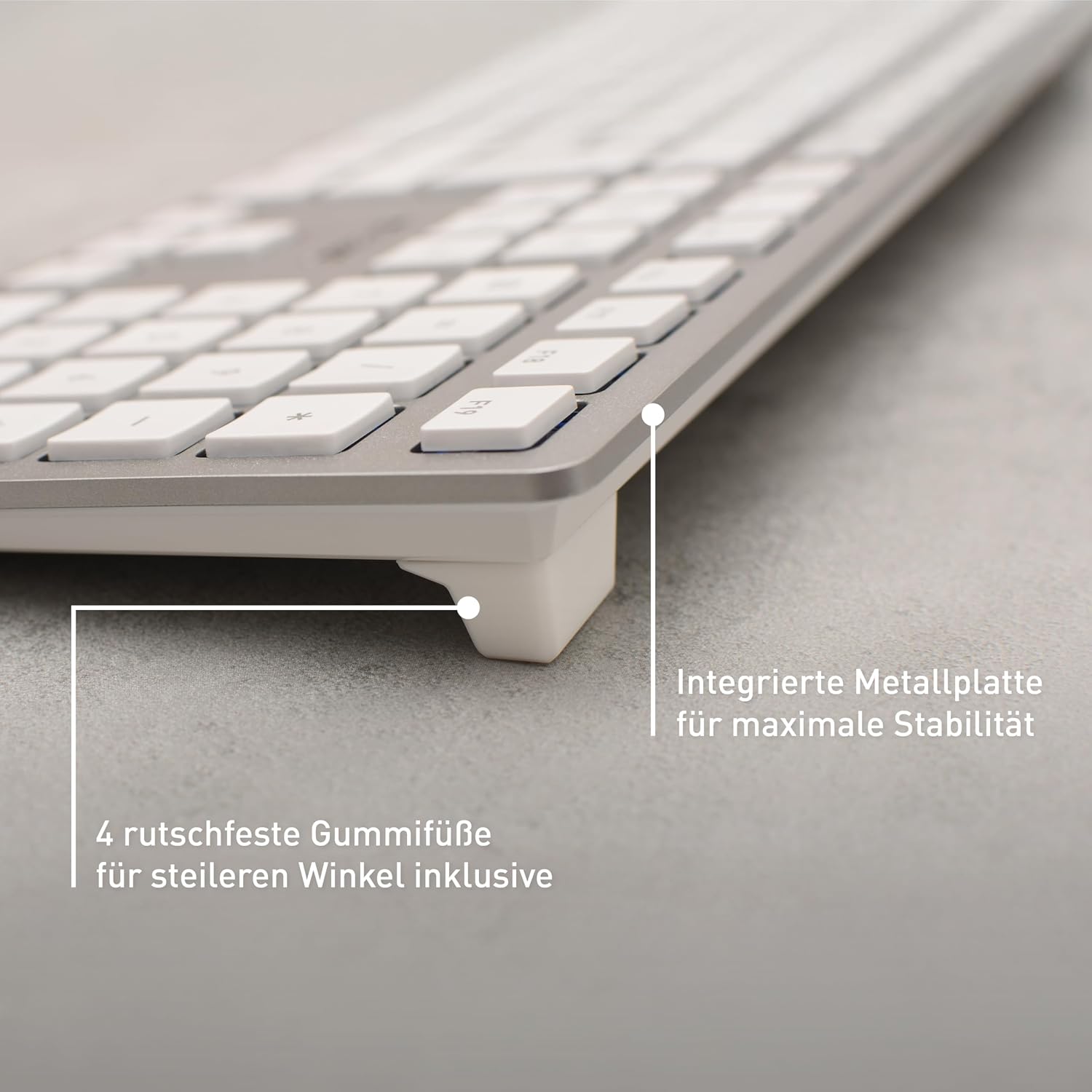 Detalle 2 de CHERRY KC 6000 Slim Mac-Tastatur mit 12 Funktionen