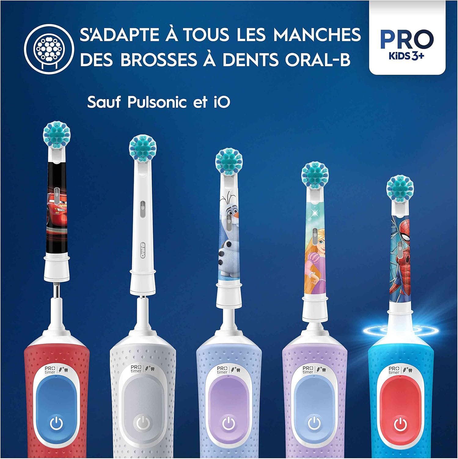 Thumbnail 4 de Oral-B Pro Kids Spider-Man Brossettes