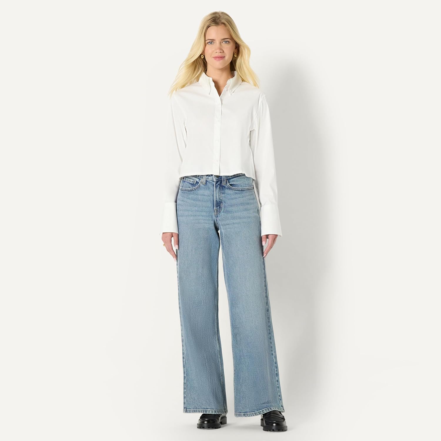 Thumbnail 2 de Oversize Popelinehemd für Damen mit Knopfleiste – Amazon Essentials Damen Demis Favorit