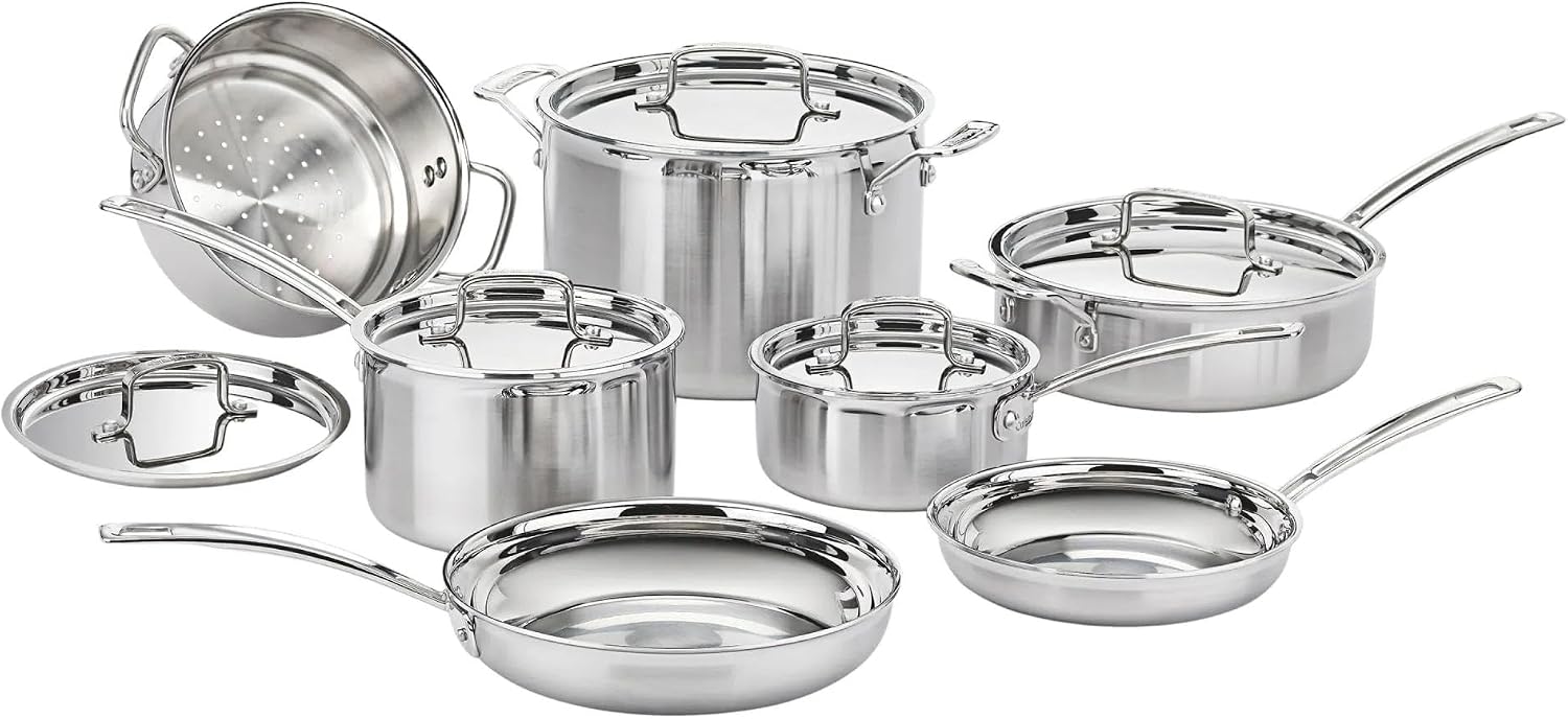 Cuisinart MultiClad Pro 12-piece cookware set