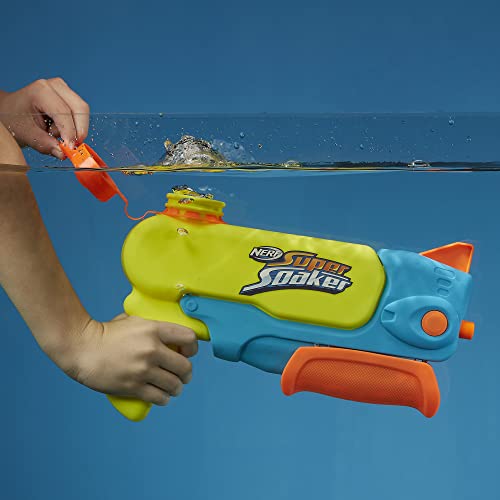 Thumbnail 4 de Nerf Super Soaker Wave Spray: Lanzador de Agua con Boquilla Móvil y Chorros Ondulantes