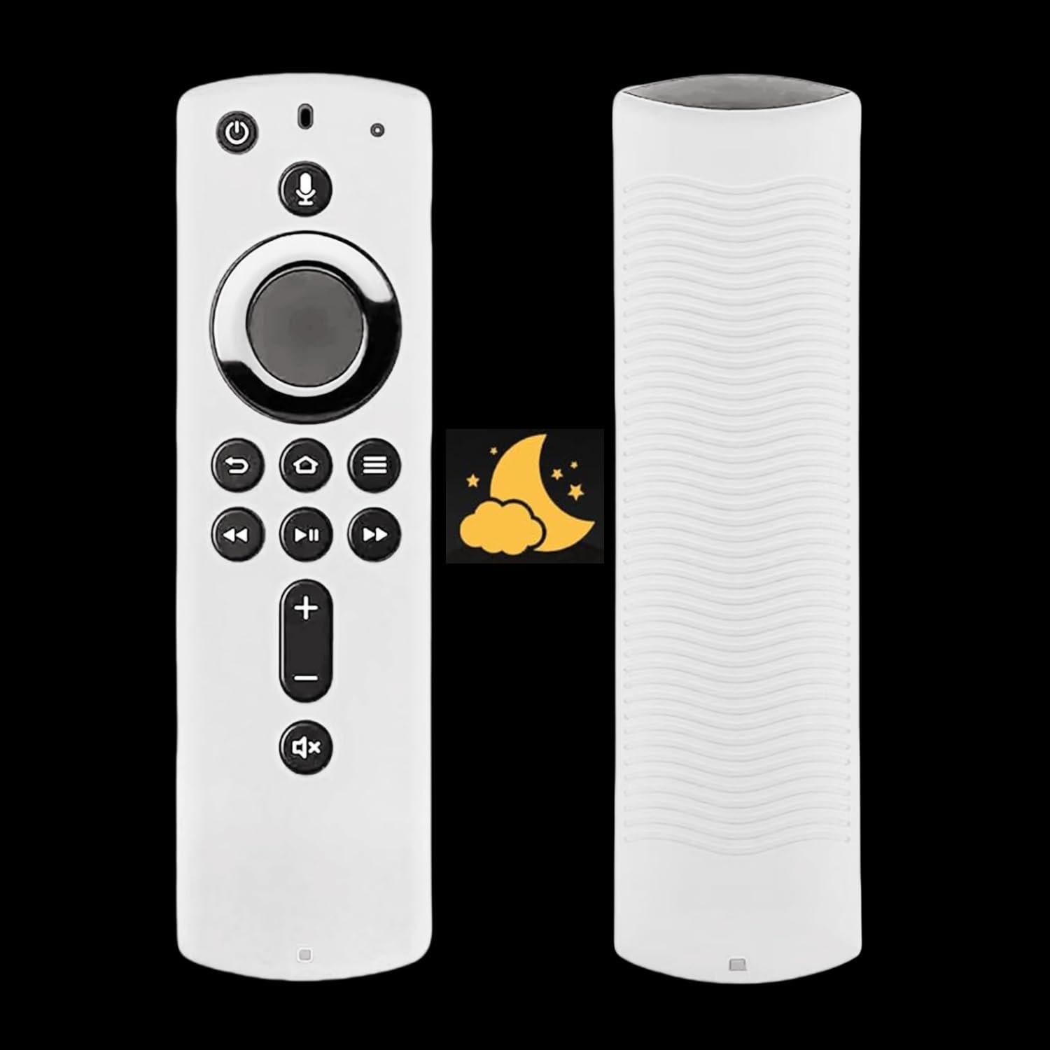 Thumbnail 6 de Silicone Remote Cover Case (Glowing in The Dark) – shockproof, anti-slip remote sleeve for 4K remotes, Blue