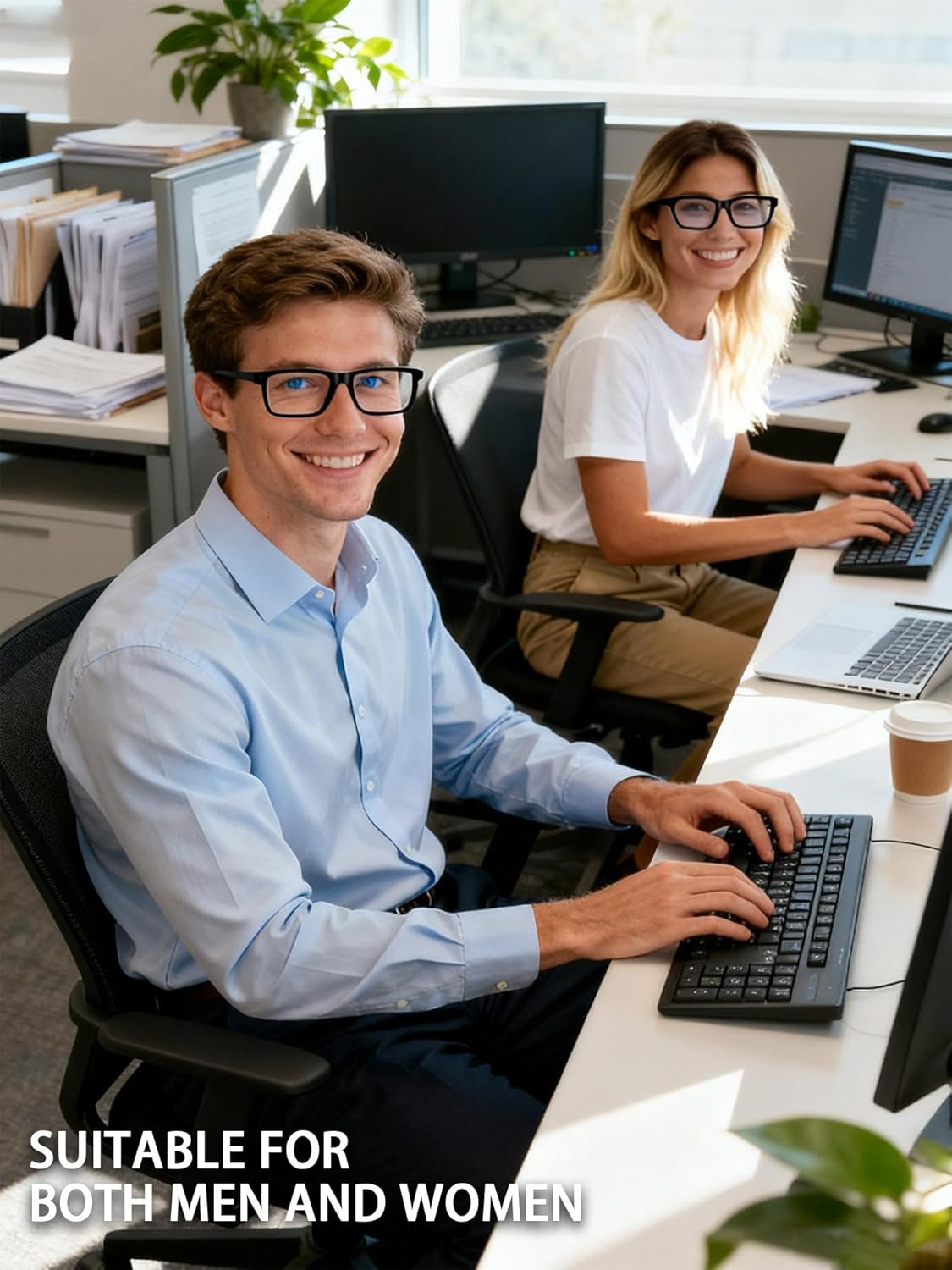 Thumbnail 5 de VMJFBJ Blue Light Blocking Glasses for Computer Use 👓