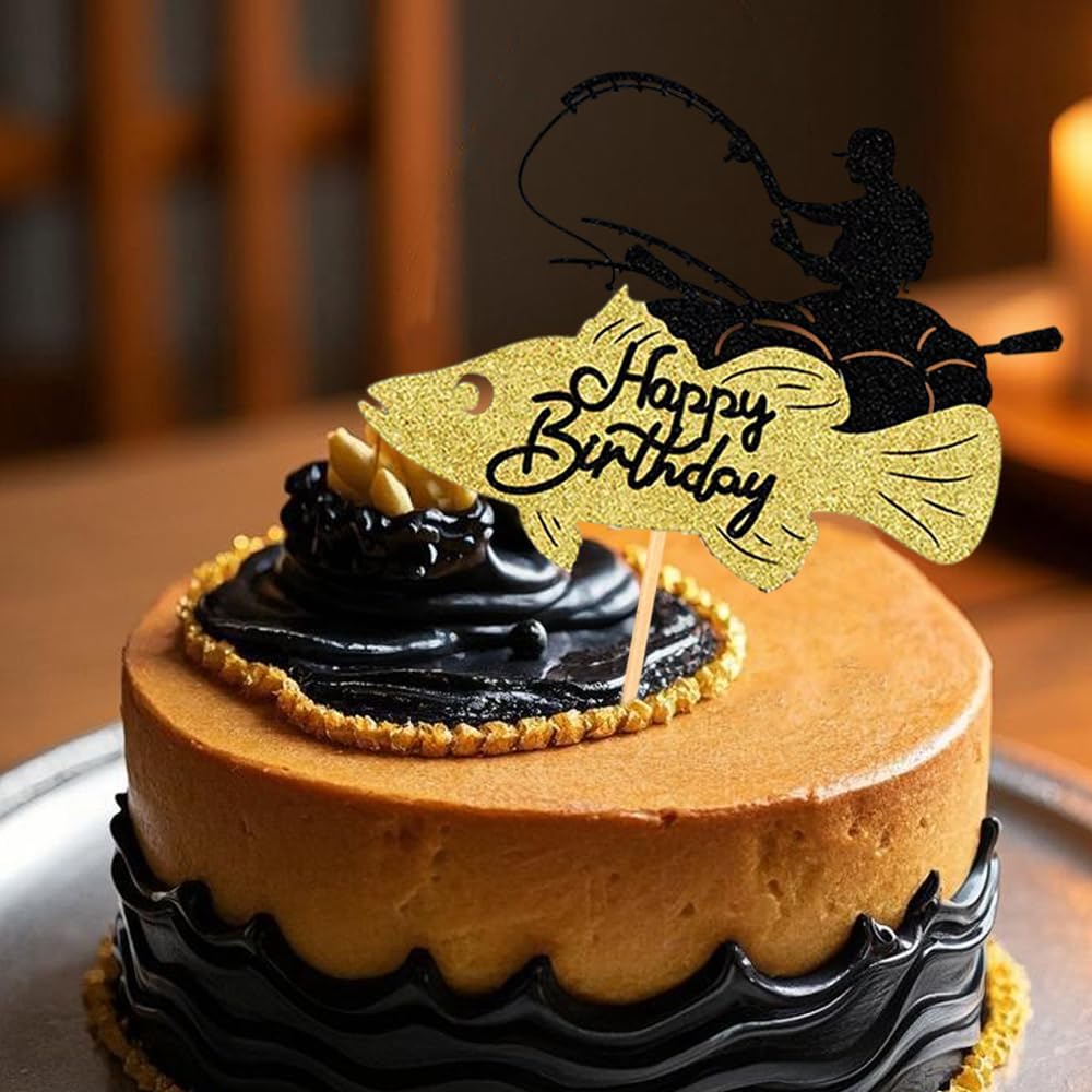 Thumbnail 6 de Silars Angler Cake Topper 1 Stück 🎂