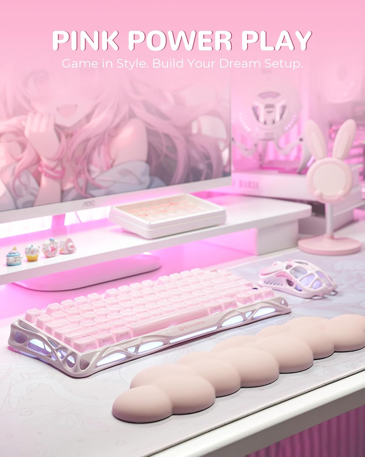 Thumbnail 1 de GravaStar Mercury K1 75% wireless keyboard ⌨