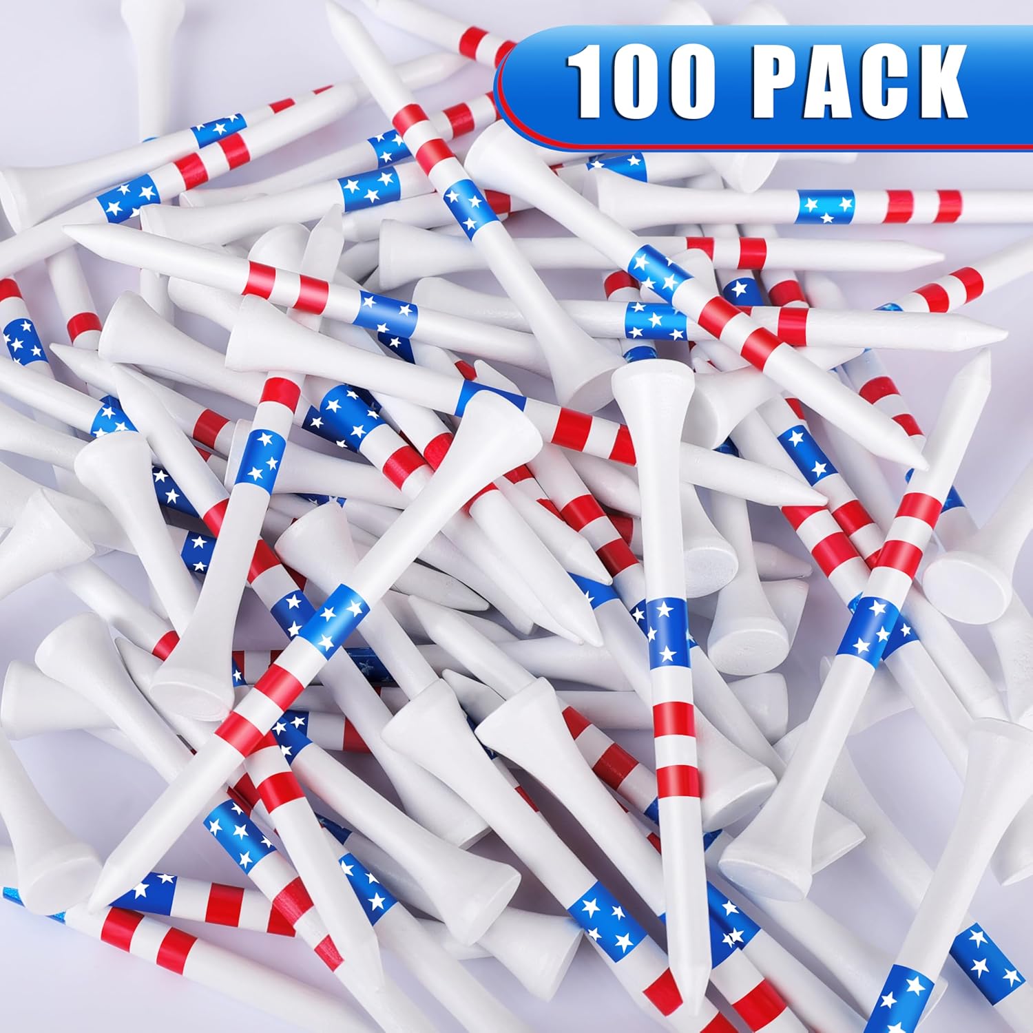 Detalle de Goashpeaot Premium Golf Tees — 3-1/4 Inch, Choose Between 200 or 120 Count