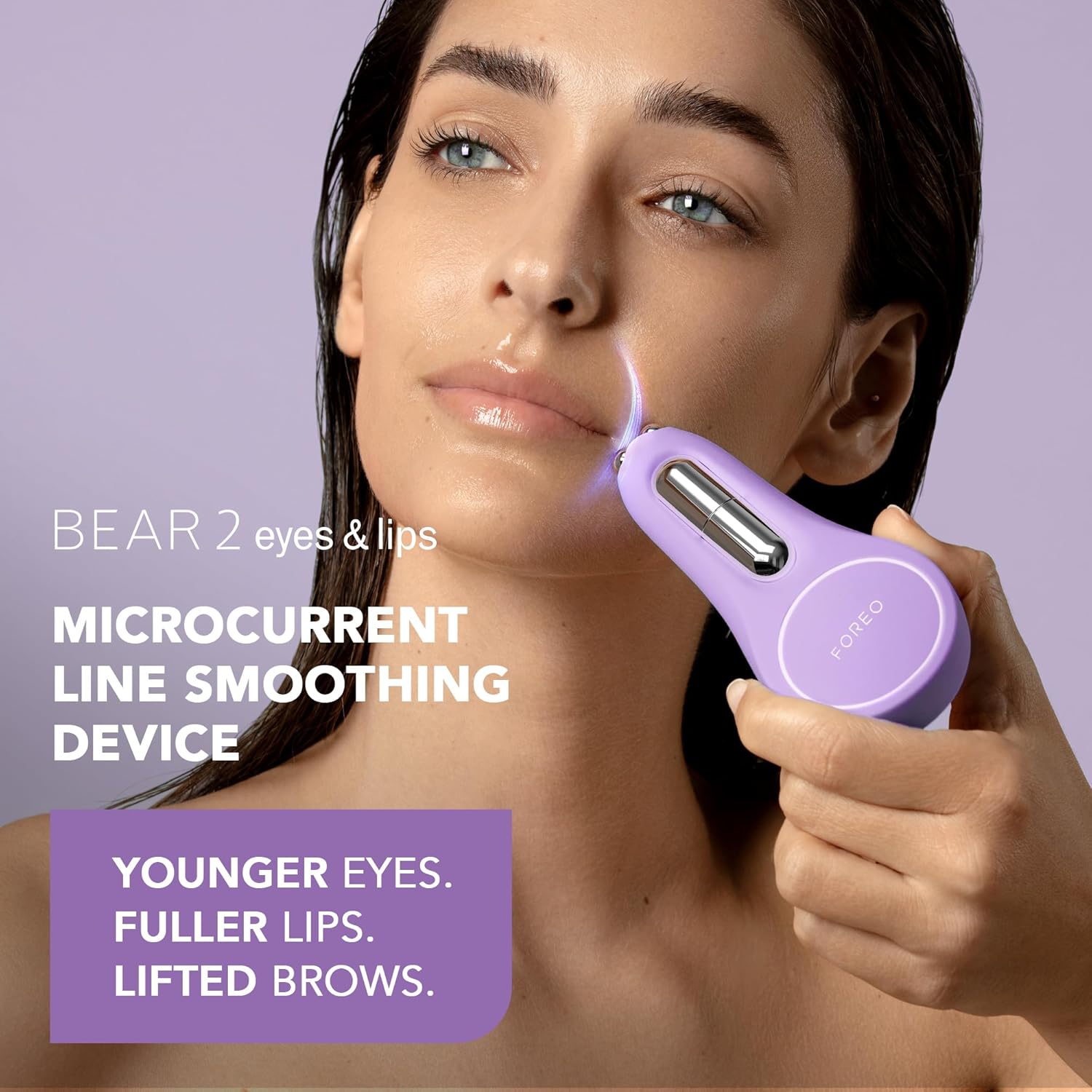 Thumbnail 3 de Set FOREO A Wink ’n’ a Smile : appareil anti-rides à micro-courant BEAR 2 yeux & lèvres + sérum contour yeux & lèvres