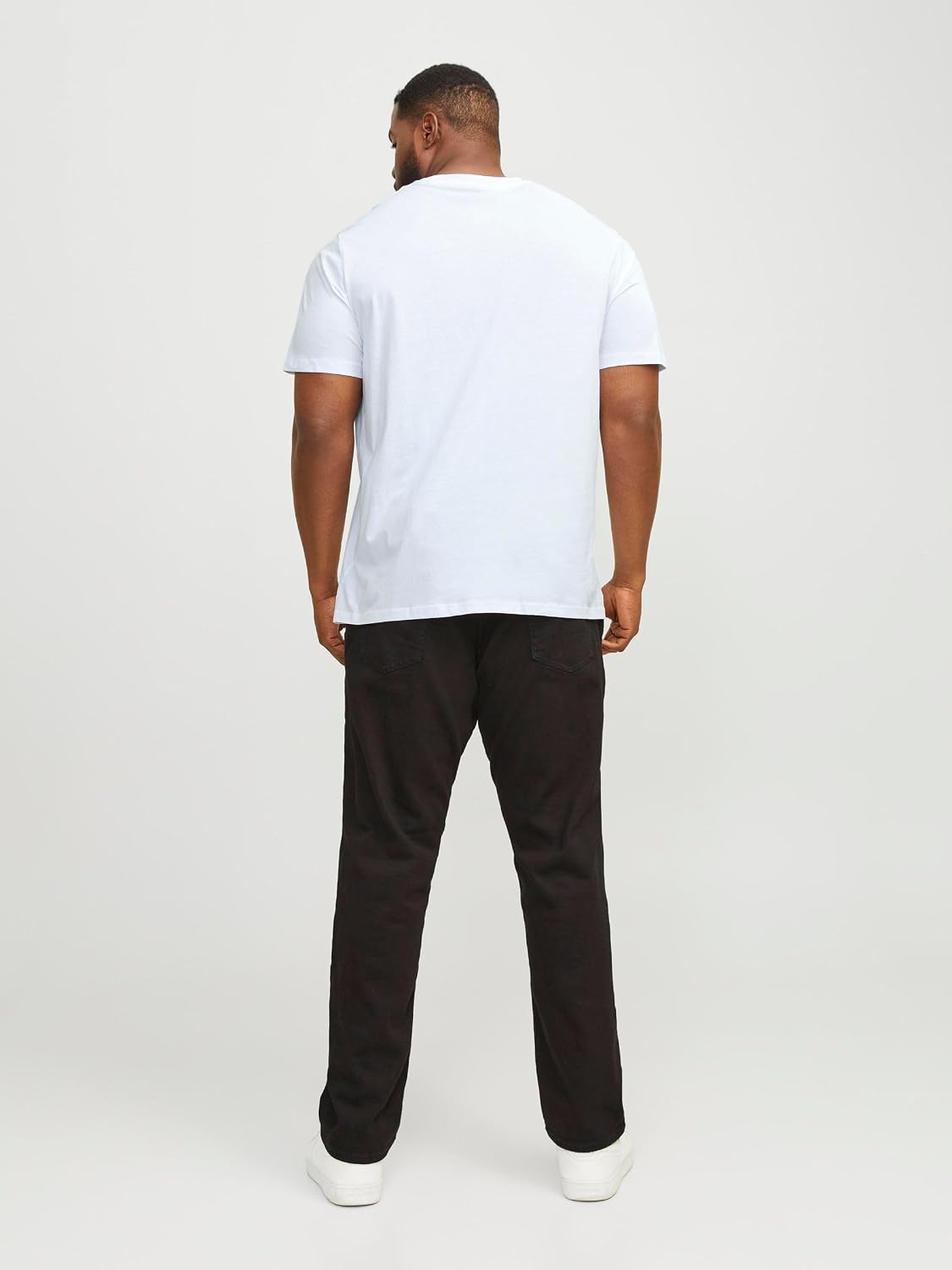 Thumbnail 4 de Camiseta JACK & JONES PLUS JJECORP Logo SS Crew Neck PS – White, 2XL